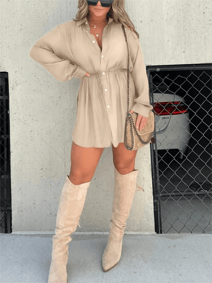 Chic Robe Combinaison Satinée Tendance pour Femmes