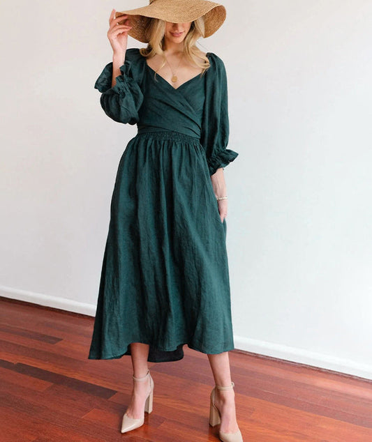 Variant image for Robe d'Été Femme | Maxi | Angelica-17