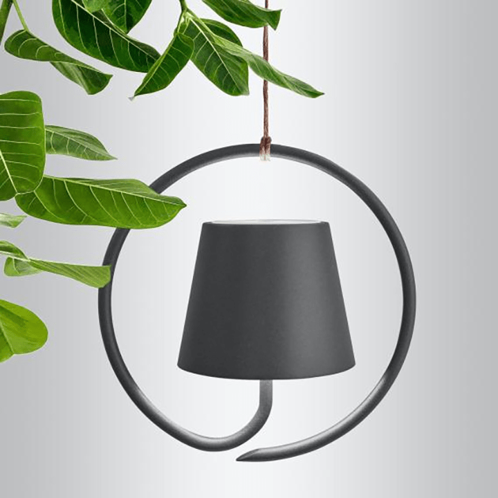 Lampe suspendue LED rechargeable – Design moderne pour l'intérieur et l'extérieur