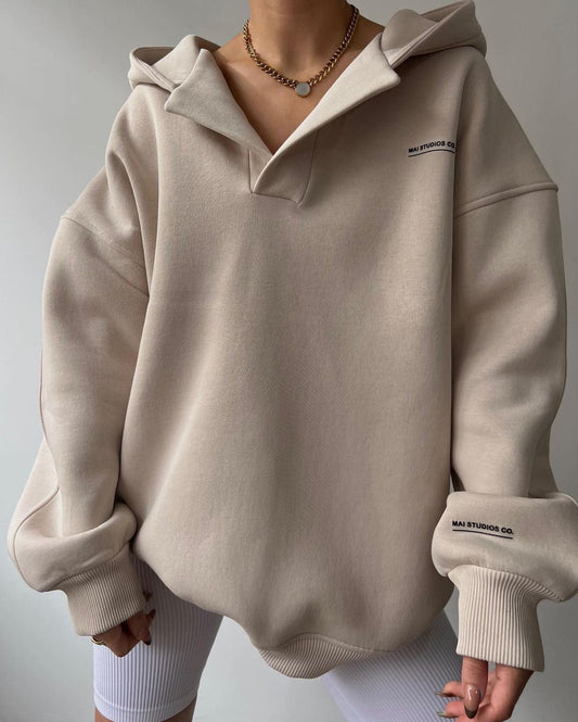 Sweat à capuche Lady Oversize - Look délicieux et moderne