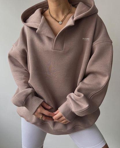 Sweat à capuche Lady Oversize - Look délicieux et moderne