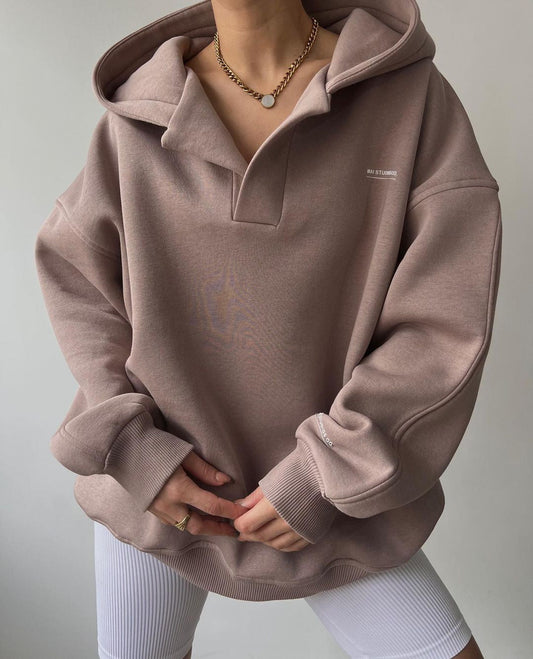 Sweat à capuche Lady Oversize - Look délicieux et moderne