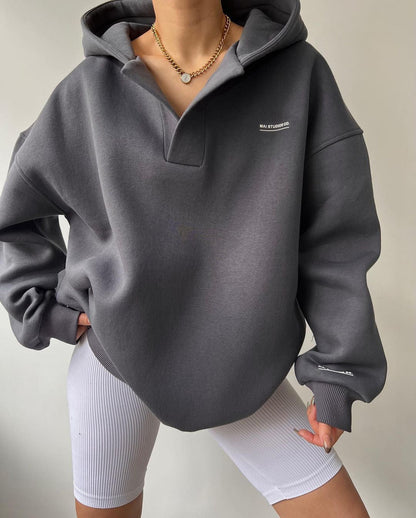 Sweat à capuche Lady Oversize - Look délicieux et moderne