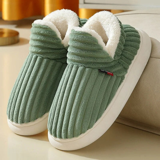 Variant image for Pantoufles d'Hiver pour Femmes en Sherpa Doux Semelle Antidérapante Confortables et Chaleureuses-1