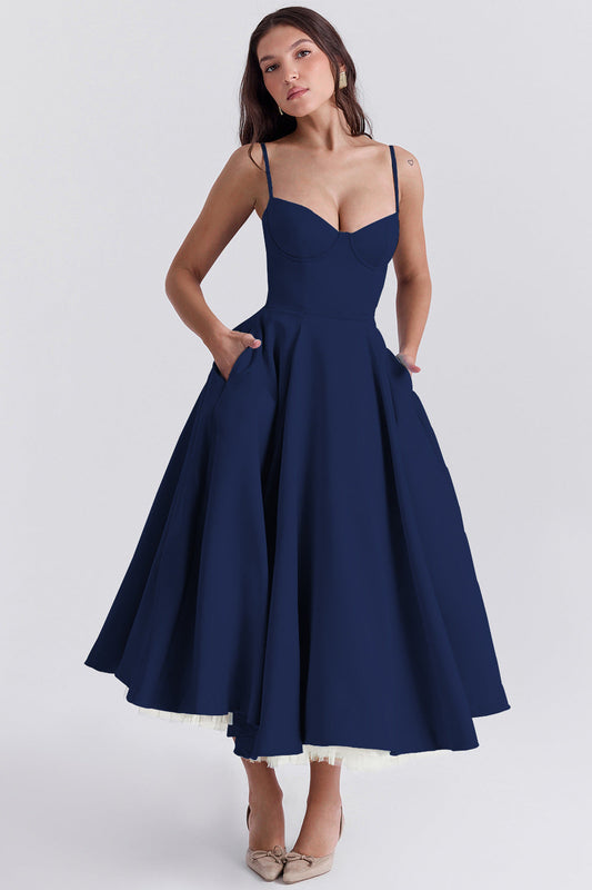 Variant image for Robe de soirée | Robe cérémonie femme printemps été | Sophie-21