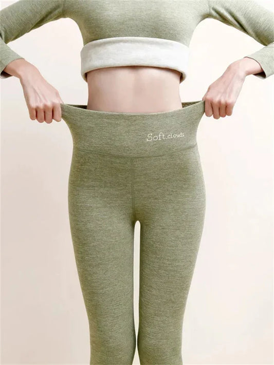 Elodie - Legging Minceur Avec Doublure En Polaire