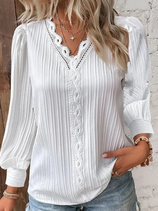 Ursula | Blouse en dentelle