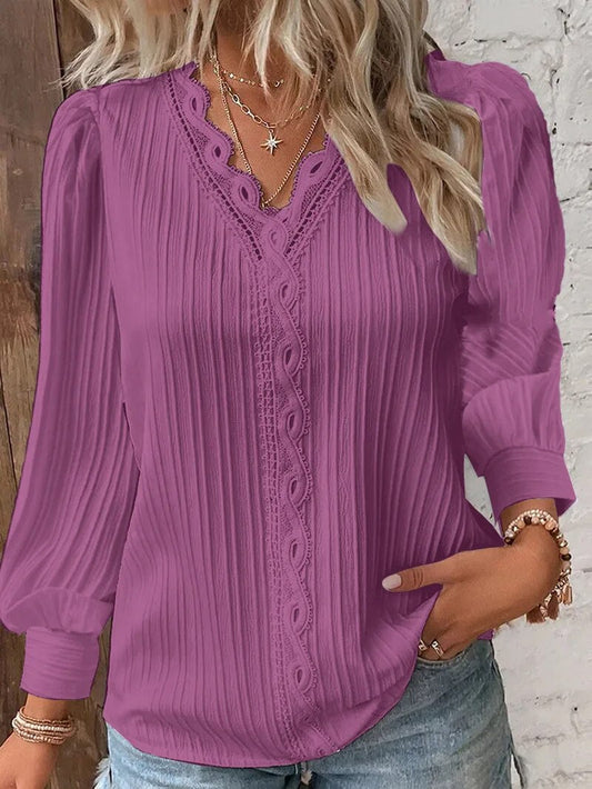Ursula | Blouse en dentelle