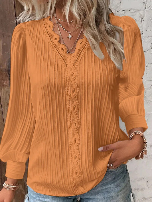 Ursula | Blouse en dentelle