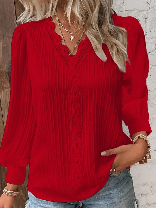 Ursula | Blouse en dentelle