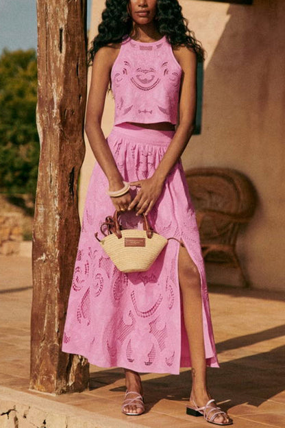 Ensemble Femme En Dentelle | Vêtements D'Été Femme | Isabelle