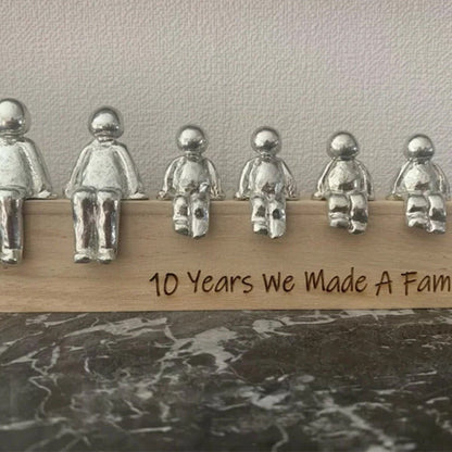 Sculpture de la Famille Éternelle | Symbolique de l'Amour et de l'Attachement