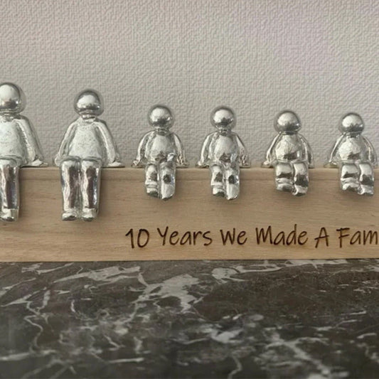 Sculpture de la Famille Éternelle | Symbolique de l'Amour et de l'Attachement