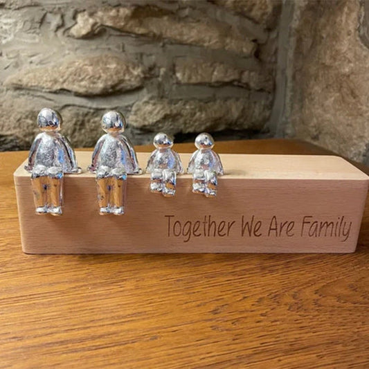 Sculpture de la Famille Éternelle | Symbolique de l'Amour et de l'Attachement