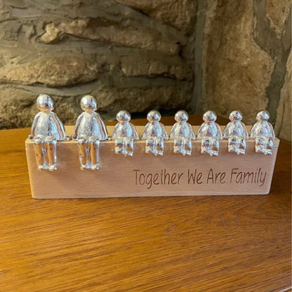 Sculpture de la Famille Éternelle | Symbolique de l'Amour et de l'Attachement