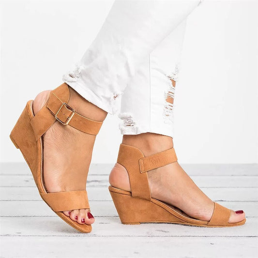 Variant image for Sandales Élevées Élégantes Femme 8 cm, Confortables et Stylées pour Été-10