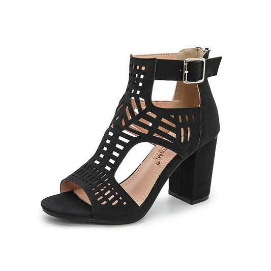 Variant image for Sandales à Talons Élévantes pour Femmes - Confort, Élégance et Style Sophistiqué-11