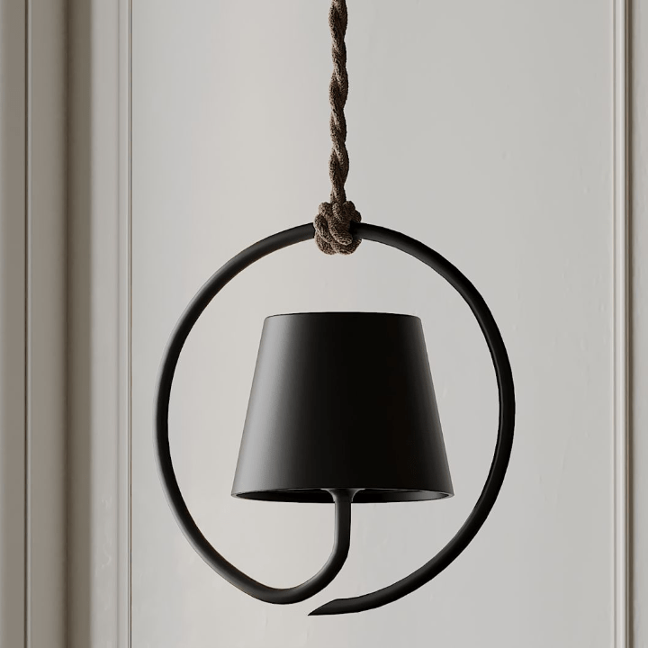 Lampe suspendue LED rechargeable – Design moderne pour l'intérieur et l'extérieur