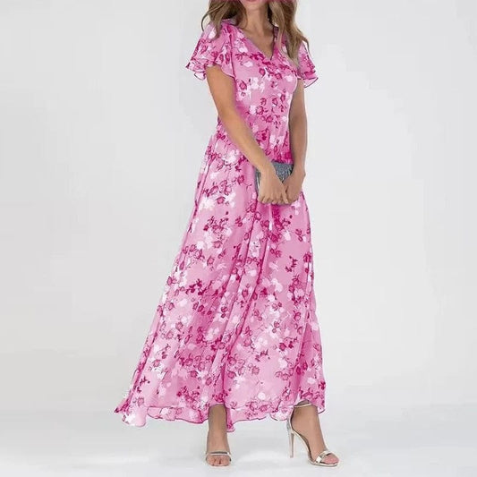 Robe d’Été Colorée en Polyester - Femme - Zarela