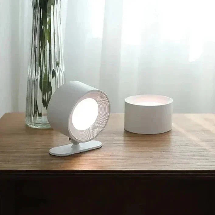Applique murale sans fil rotative – solution d'éclairage rechargeable et dimmable