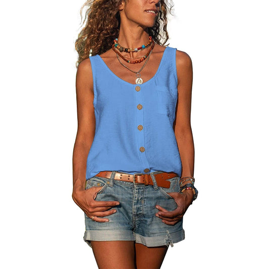 Haut Femme Chic Blanc Élégant