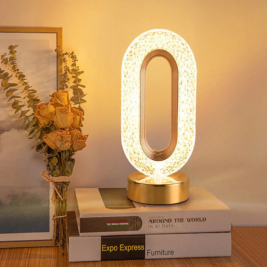 LuminaLux Or Cristal Élégance