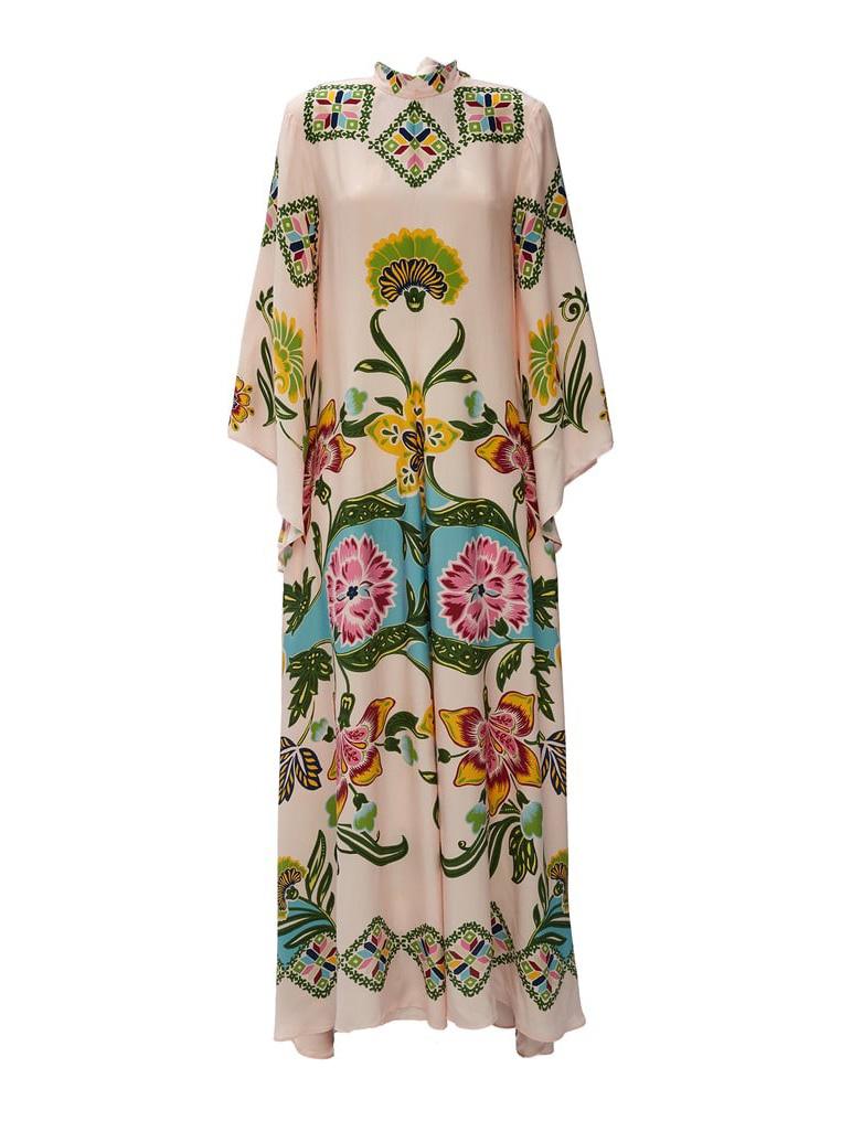 Eileen - Robe maxi à manches longues florales