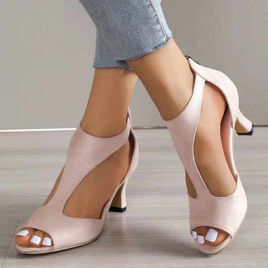 Variant image for Chaussures à Talons Hauts Élégantes pour Femmes - Escarpins Talons Hauts 8 cm Confortables en Cuir Synthétique-7