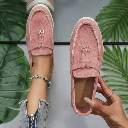 Chaussures pour Femmes Confortables à Enfiler, Design Décontracté, Semelle Légère et Flexible, Idéales pour Quotidien et Loisirs