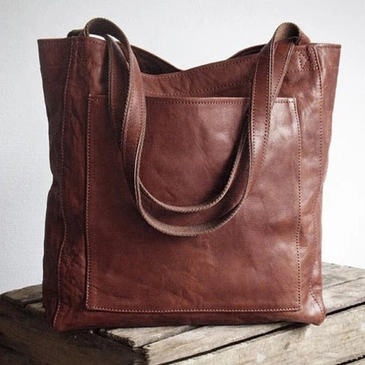 Adrasteia | Rétro Femme Sac à Main en Cuir