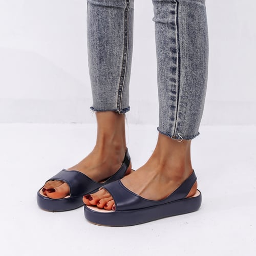 Variant image for Sandales Femme Légères d'Été Confortables avec Sangles Réglables et Semelle Antidérapante, Taille 36-41-33