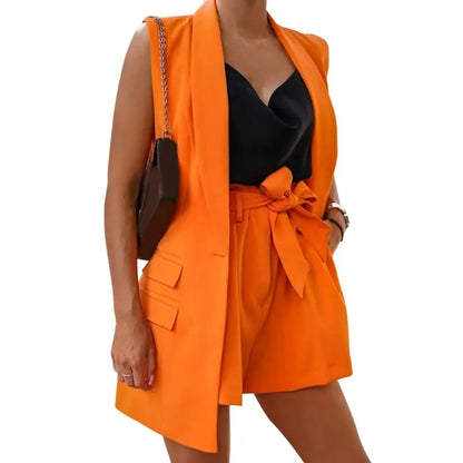 Akira - Gilet Blazer Sans Manches