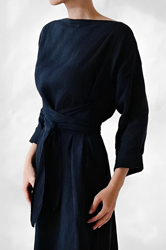 Maxi Robe Chic à Manches Longues pour Femmes