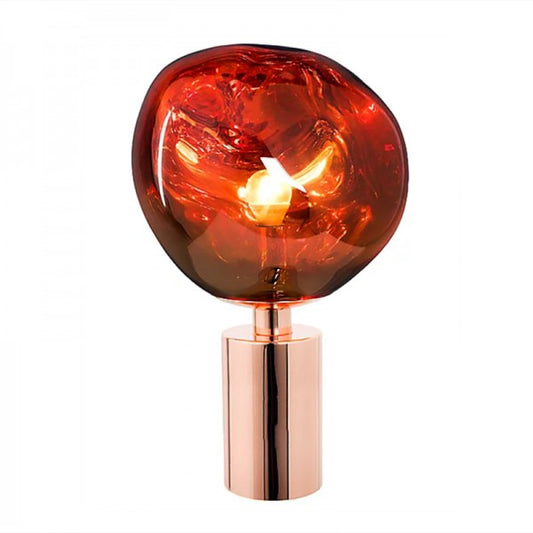 Lampe de table Eva - Design LED futuriste, douille E27, 40W - Lumière d'accent moderne pour la maison et le bureau