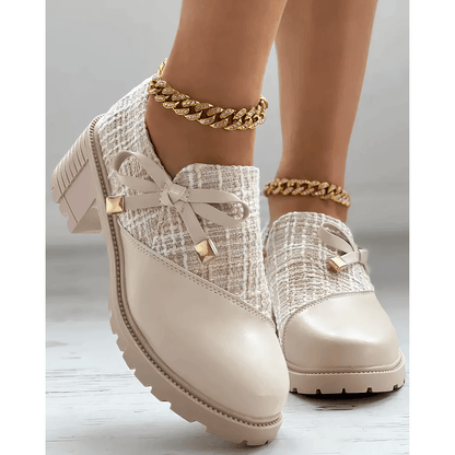 Mocassins Élégants à Talons pour Femmes