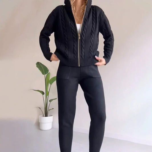 Ensemble Chaud Deux Pièces pour Femmes | Confortable