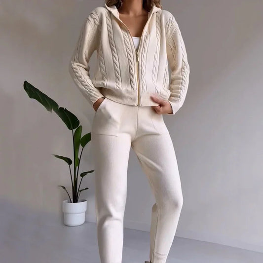 Ensemble Chaud Deux Pièces pour Femmes | Confortable