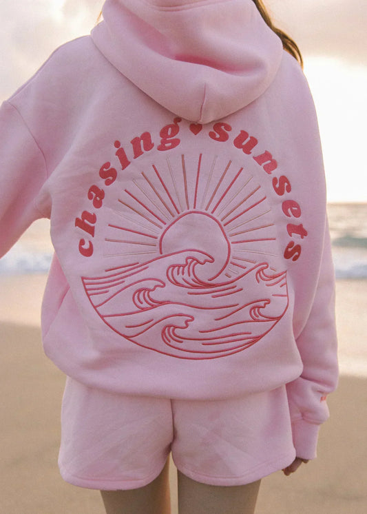Sweat à capuche surdimensionné pour les femmes - Cut détendue avec design inspiré de la plage