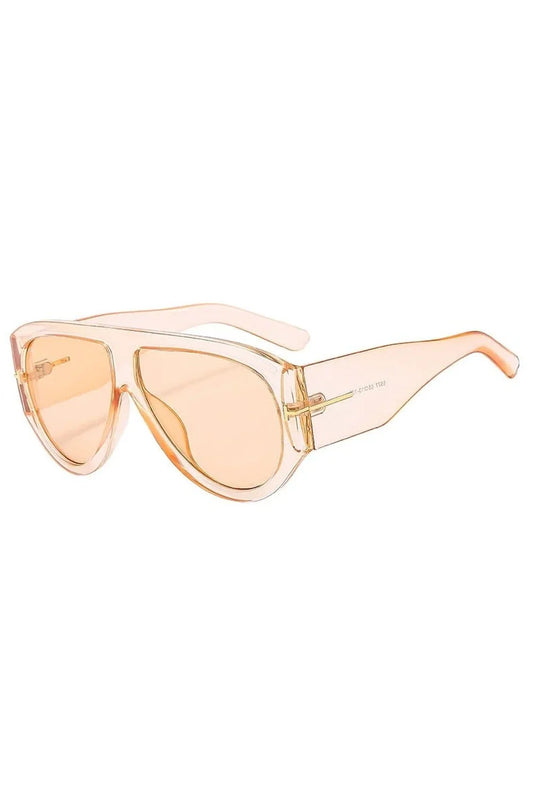 Lunettes de soleil aviateur surdimensionnées