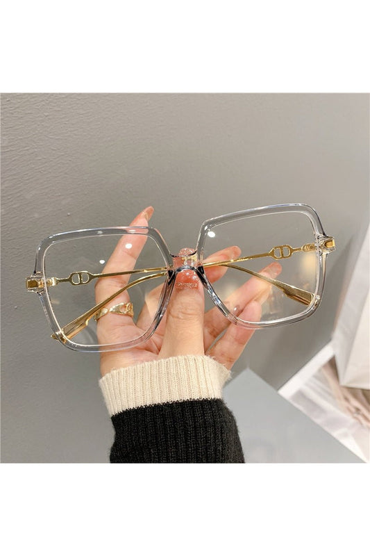 Lunettes de soleil carrées surdimensionnées