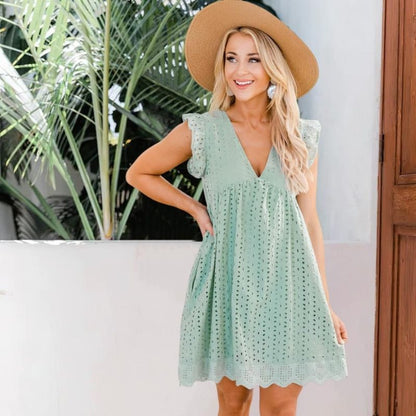 Variant image for Robe d'été 2 en 1 | Robe été femme estivale | Amélie-29