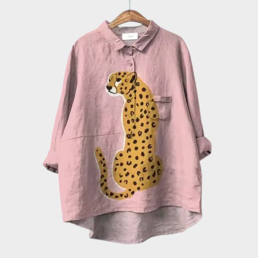 Gunnel - chemise de loisirs avec imprimé d'oiseau