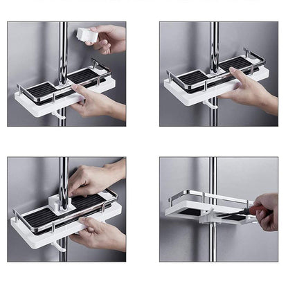 Étagère de rangement pour la douche