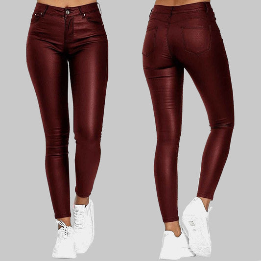 Margaux - Pantalon Slim En Cuir