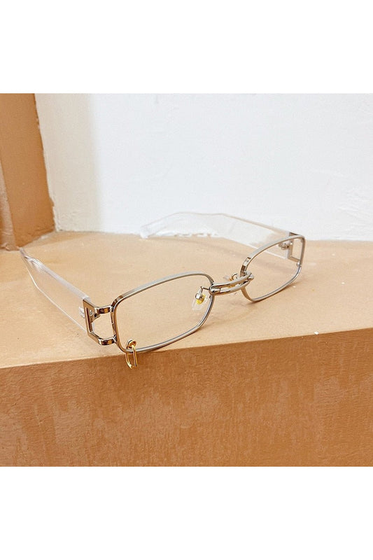 Lunettes de soleil de style rétro de luxe
