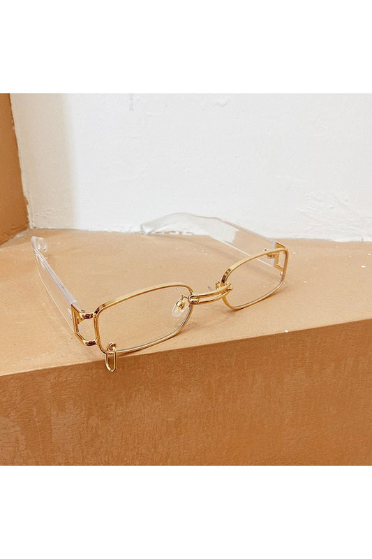 Lunettes de soleil de style rétro de luxe