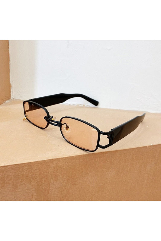Lunettes de soleil de style rétro de luxe