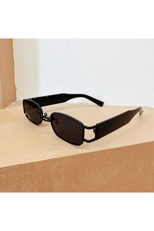 Lunettes de soleil de style rétro de luxe