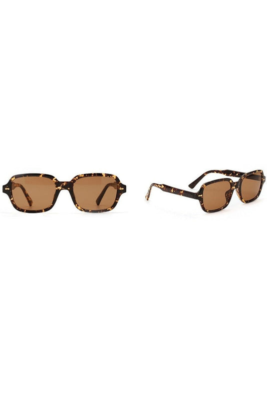 Lunettes de soleil carrées rétro