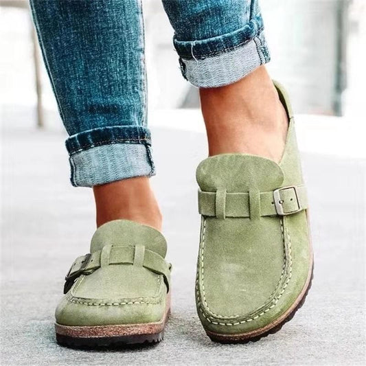 Variant image for Sandales Femme Rétro Confortables en Cuir, Idéales pour Printemps et Été-10